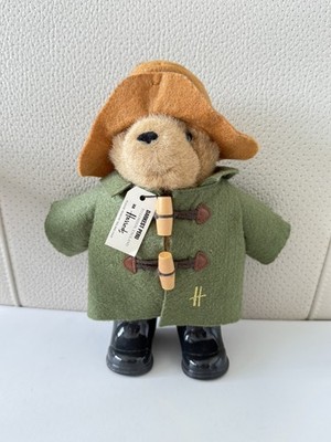Sammlerstück selten Vintage Harrods Limited Edition Paddington Bär Teddy grün