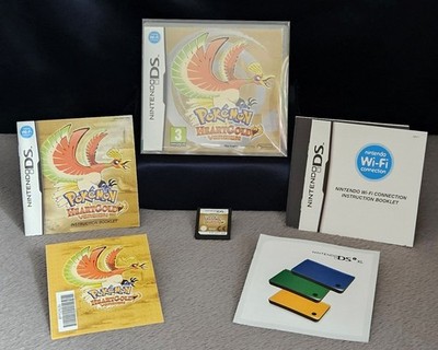 Pokemon Heart Gold Version Nintendo DS UK PAL Original Komplett In Box 