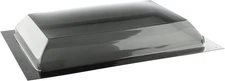 RecPro RV Skylight Outer Dome | 14" x 22" Universal Smoke 
