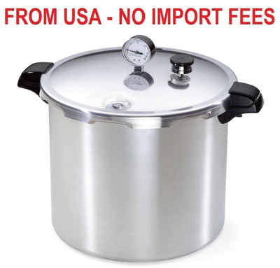 Presto 01781 Pressure Canner and Cooker, 23 qt, Silver