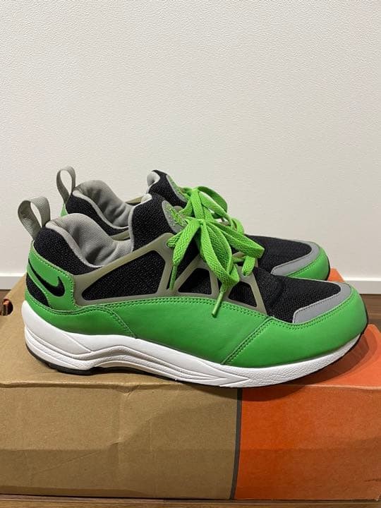 Men 10.5US Sneaker Nike Air Huarache Light U Stussy Green thumbnail 4