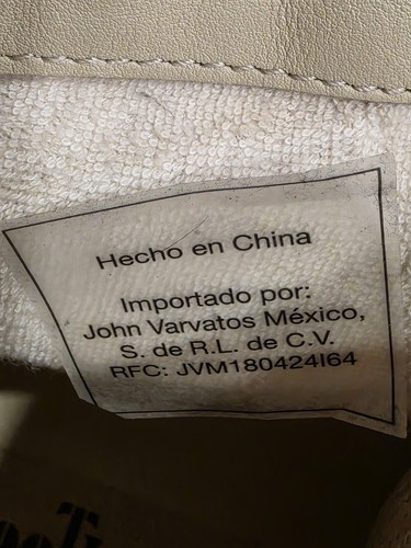 John Varvatos , Tan Suede Zip Mid Top Bootleg Sneakers, Men’s Size 9 - Picture 6 of 8