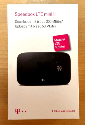 📡 Speedbox LTE mini II (Telekom) – Mobiler WLAN-Router bis 300 MBit/s 50 MBit/s