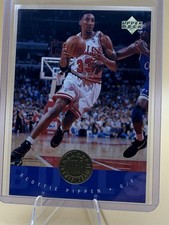 Upper Deck 1995-96 All-NBA Scottie Pippen #167 Chicago Bulls RARE GEM MINT HOF