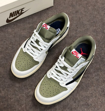 Travis Scott x Air Jordan 1 Low OG Medium Oli...