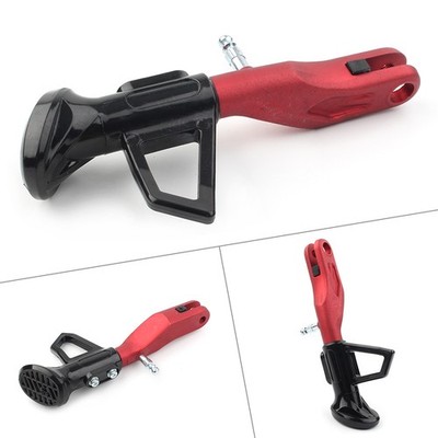 CNC Adjustable 18-19.5CM  Kickstand Foot Support Side Stand Aluminum Motorcycle