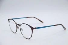 NEW INFACE IF1475 COL.5021 BROWN TEAL AUTHENTIC DESIGNER EYEGLASSES 49-20