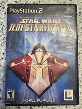 Star Wars Jedi Starfighter - Sony Playstation 2 PS2 Tested Black Label w/Reg