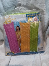 INTEX The Wet Set Swim Pool Air Mat Raft Float 72"X27" Various Colors Adult Use