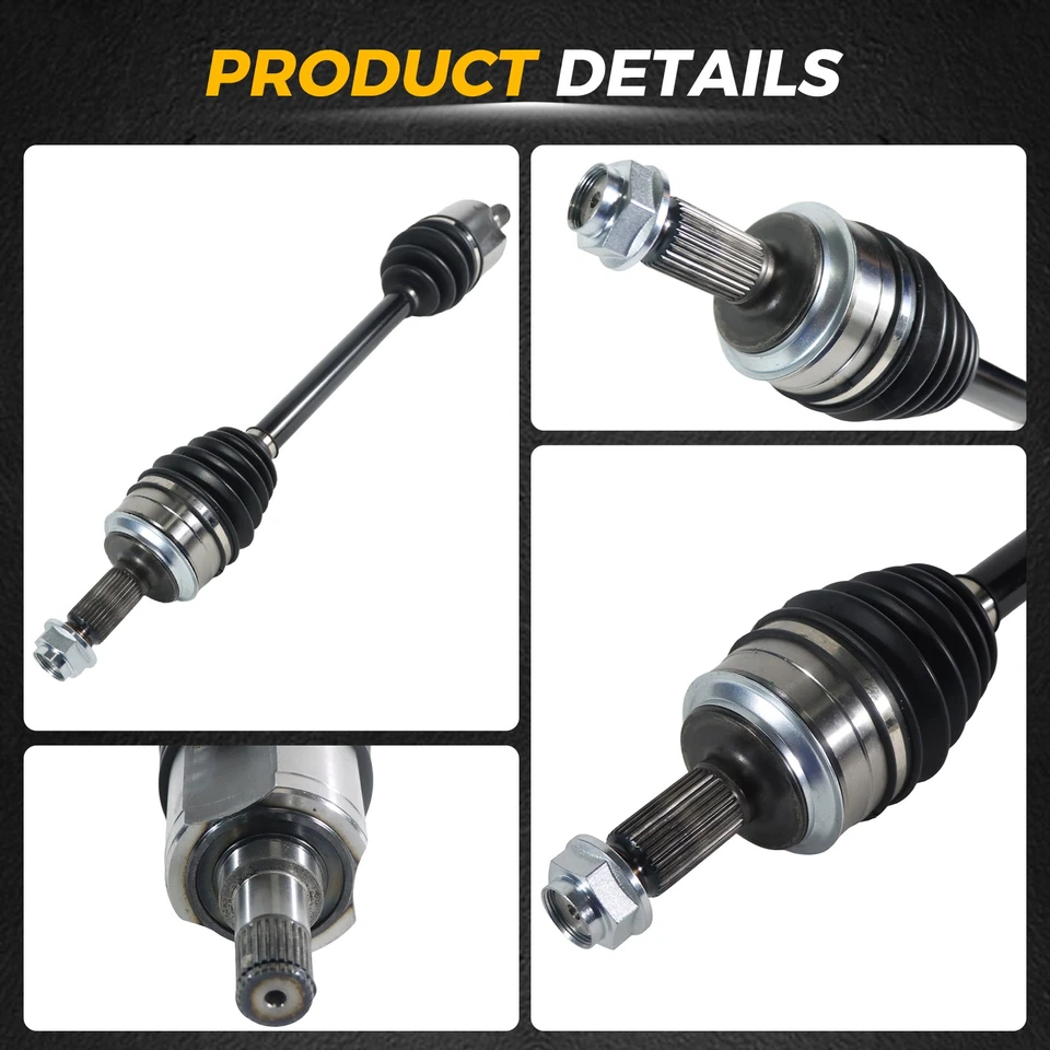 Eje Delantero CV Izq/Der instalación rápida 2x para Honda Accord 2008-2014 tracción delantera Foto 3 de 4