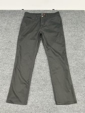 DockERS Men  s All Seasons Tech Chino Straight Fit Pants Dark Gray 34 x 32