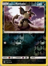 alolan rattata pokemon card Alolan Rattata #76 Prices | Pokemon Sun & Moon