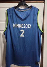 Fanatics Minnesota Lynx WNBA Unisex Jersey #2 Size 2XL Blue NEW