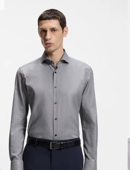 Boss Performance Slim Fit Button Up Short Men’s S-38-15