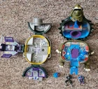 VTG 1994 Ninja Turtles Mini Mutants Tokka Playset TMNT Micro Polly Pocket Lot