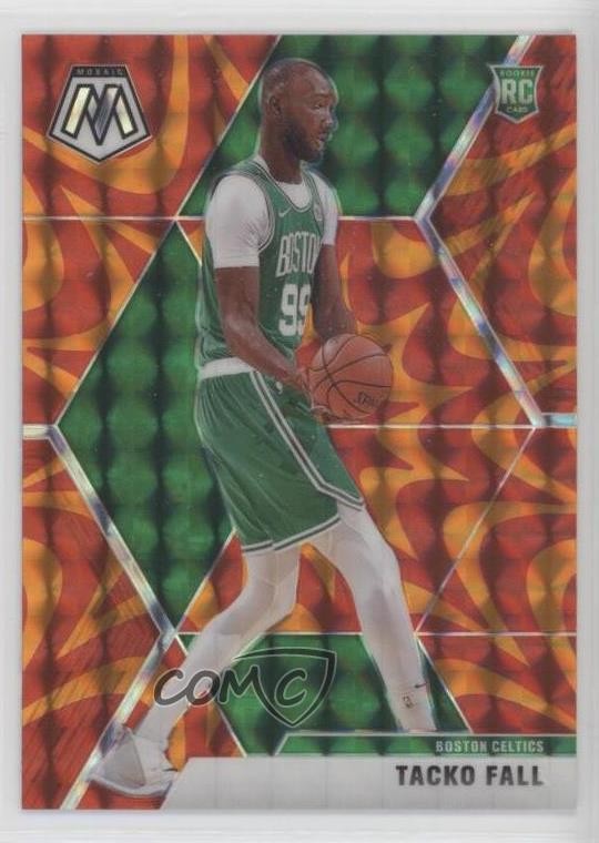 2019-20 Panini Mosaic Rookies Reactive Orange Prizm Tacko Fall #244 0c4