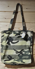 Harajuku Lovers Women's Camo Tokyo Gwen Stephani Canvas Tote Bag NWT