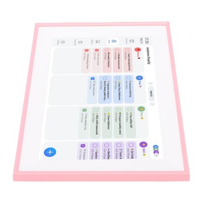 10.1in Smart Digital Calendar With Chore Chart For Family Pink BAK