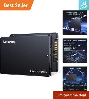 Upgrade Your PC with 256GB SATA 2.5'' SSD   560 MB/s Read Speed, Shockproof