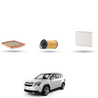Hoffcar Wartungsset - 3 Filter FüR Chevrolet Orlando 1.4 Turbo 103KW Ab 2012