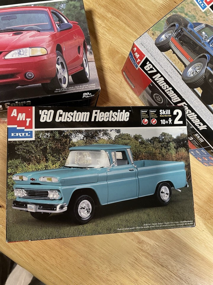 Set Of 3 AMT ERTL car Model Kits | eBay