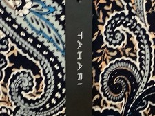 Tahari Multicolor Paisley S/S Dress, Size 3X, NWT