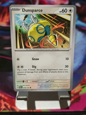 Dunsparce 079/131 Common NM Prismatic Evolutions Pokémon TCG