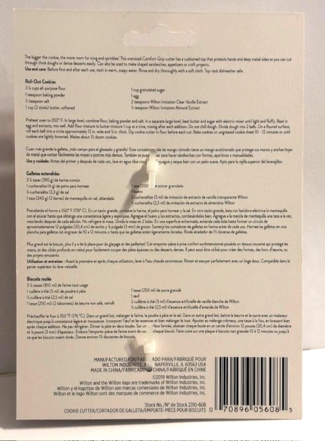 Cortador de galletas Circle Round Comfort Grip de Wilton hoja de acero inoxidable Foto 3 de 3