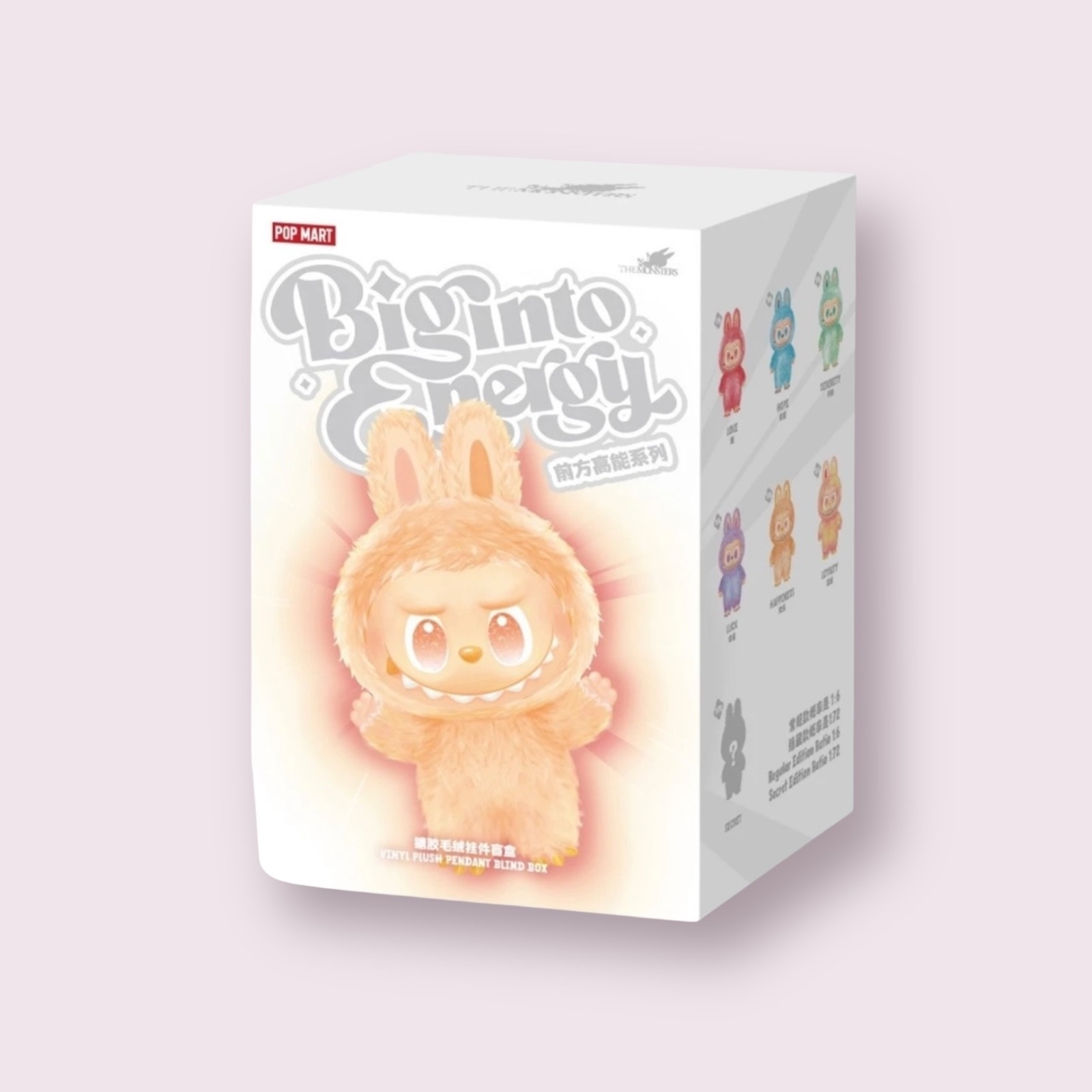 Authentic POP MART Labubu The Monsters Big Into Energy Serie