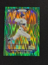 2021 Panini Prizm Shane McClanahan RC Forest Green Flash Prizm 4/5