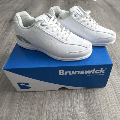 Brunswick Mystic Youth Bowling Shoes White US Size 3 (little kid) 