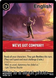 We've Got Company! 147/204 Archazia's Island Rare