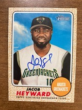 2017 Topps Heritage Minor League Edition - Real One Autographs Jacob Heyward...