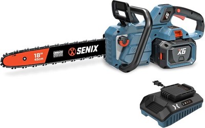 SENIX 60V 18 Inch Brushless Battery Chainsaw 4Ah