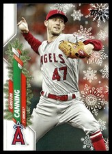 2020 Topps Holiday Griffin Canning Los Angeles Angels #HW191