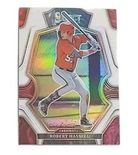 2023 Panini Select White Prizm /149 Robert Hassell RC (NATIONALS) !