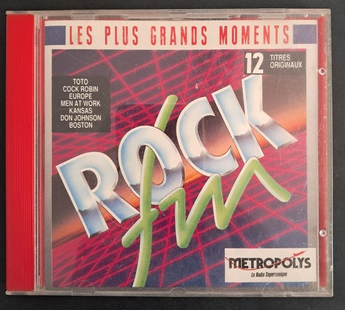 CD MUSIQUE ROCK FM LES PLUS GRANDS MOMENTS 12 TITRES D'OCCASION - Photo 1 sur 3
