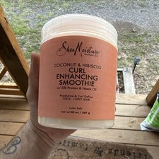 SheaMoisture Coconut Hibiscus Curl Enhancing Smoothie Silk Protein Neem 20oz