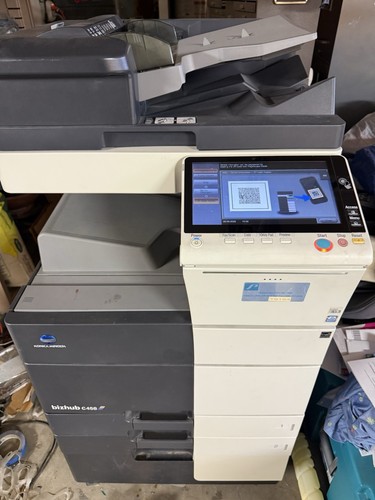 Konica Minolta Bizhub C458 Color Copier/Printer/Scanner Meter 244K