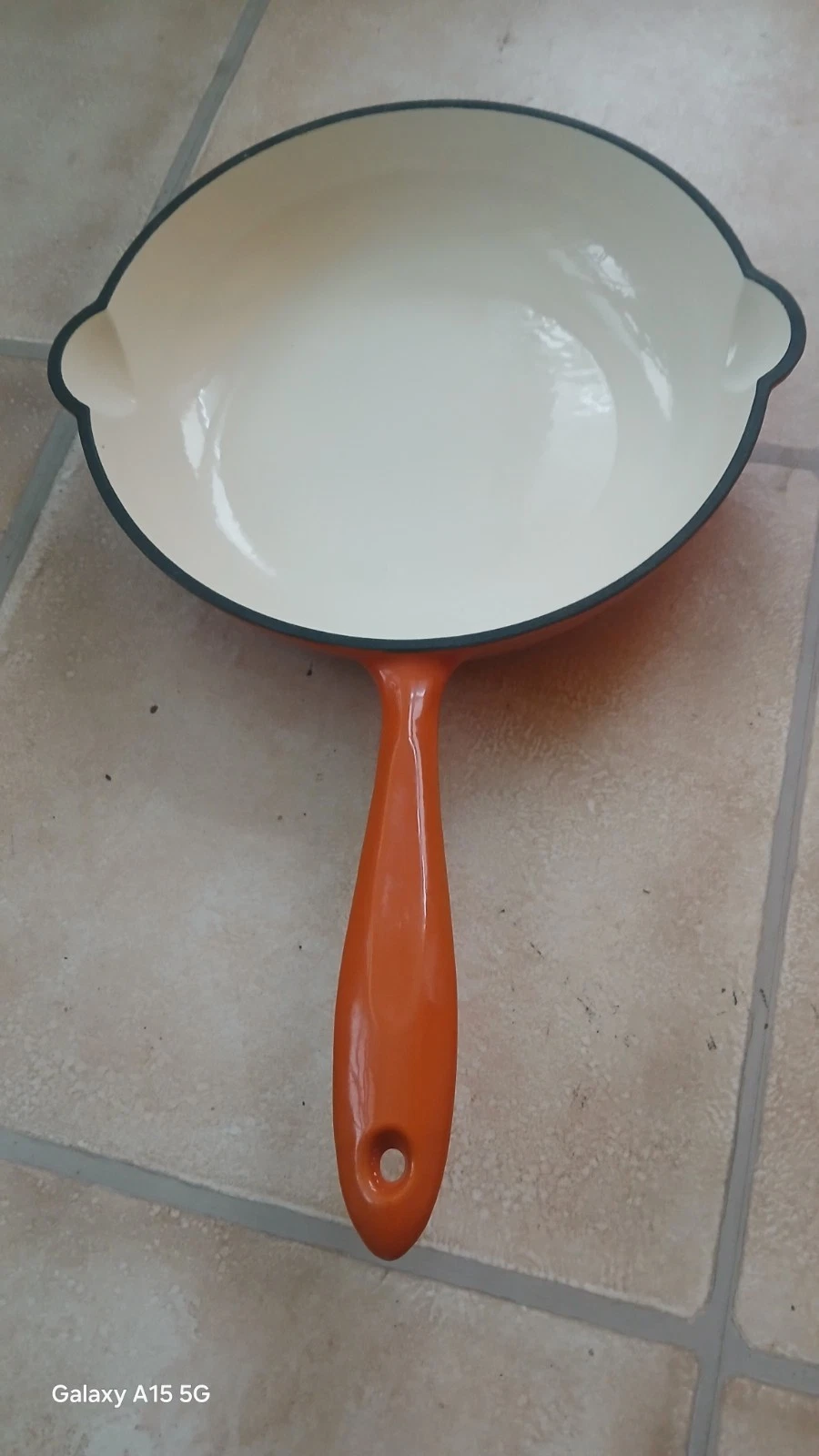 Enameled Cast Iron Skillet By Mario Batali 10.5"