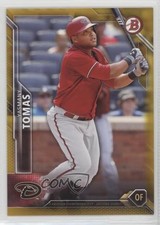 2016 Bowman Gold 39/50 Yasmany Tomas #6 fm0