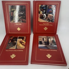 Lot Of 4 Handyman Club of America Books: Woodworking skills, DIY See description