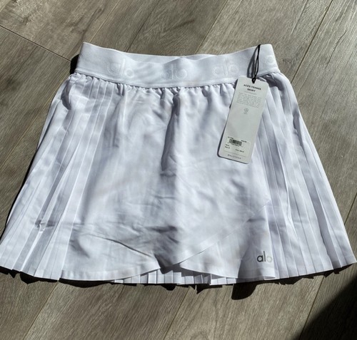 Alo Yoga White Skirt