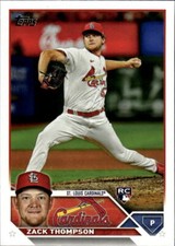 2023 Topps Zack Thompson #34 St. Louis Cardinals
