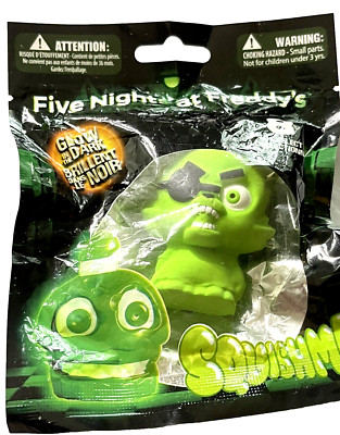 New Five Nights At Freddy's Foxy Glow in the Dark SquishMe FNAF 2018