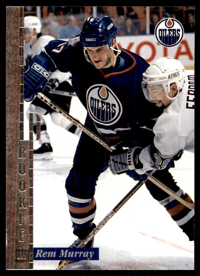 1996-97 Leaf Preferred Rem Murray RC Edmonton Oilers #136