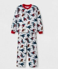 NEW BOYS MARVEL Comics SPIDERMAN PAJAMAS SIZE 6 2 PIECE Free Shipping