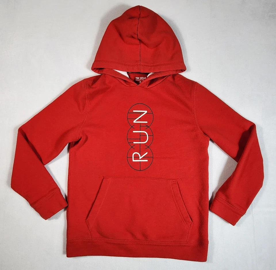 Tek Gear 2 件装长袖衬衫和连帽毛衣男孩尺寸 M — 第 2/4 张图片