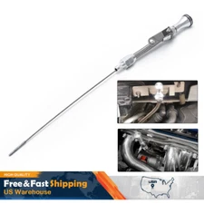 Flexible Engine Oil Dipstick Driver Side For Chevy SBC 265 283 327 350 V8 5.7L