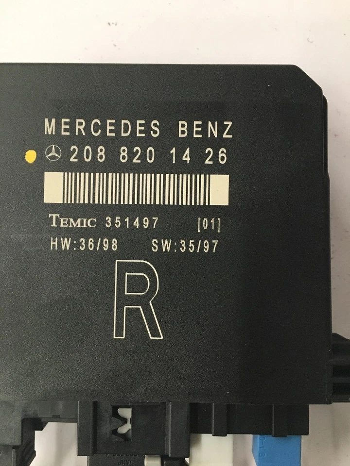 2000-2002 Mercedes E320 E430 E55 AMG Front Passenger Door Control Module OEM - Image 2 of 4